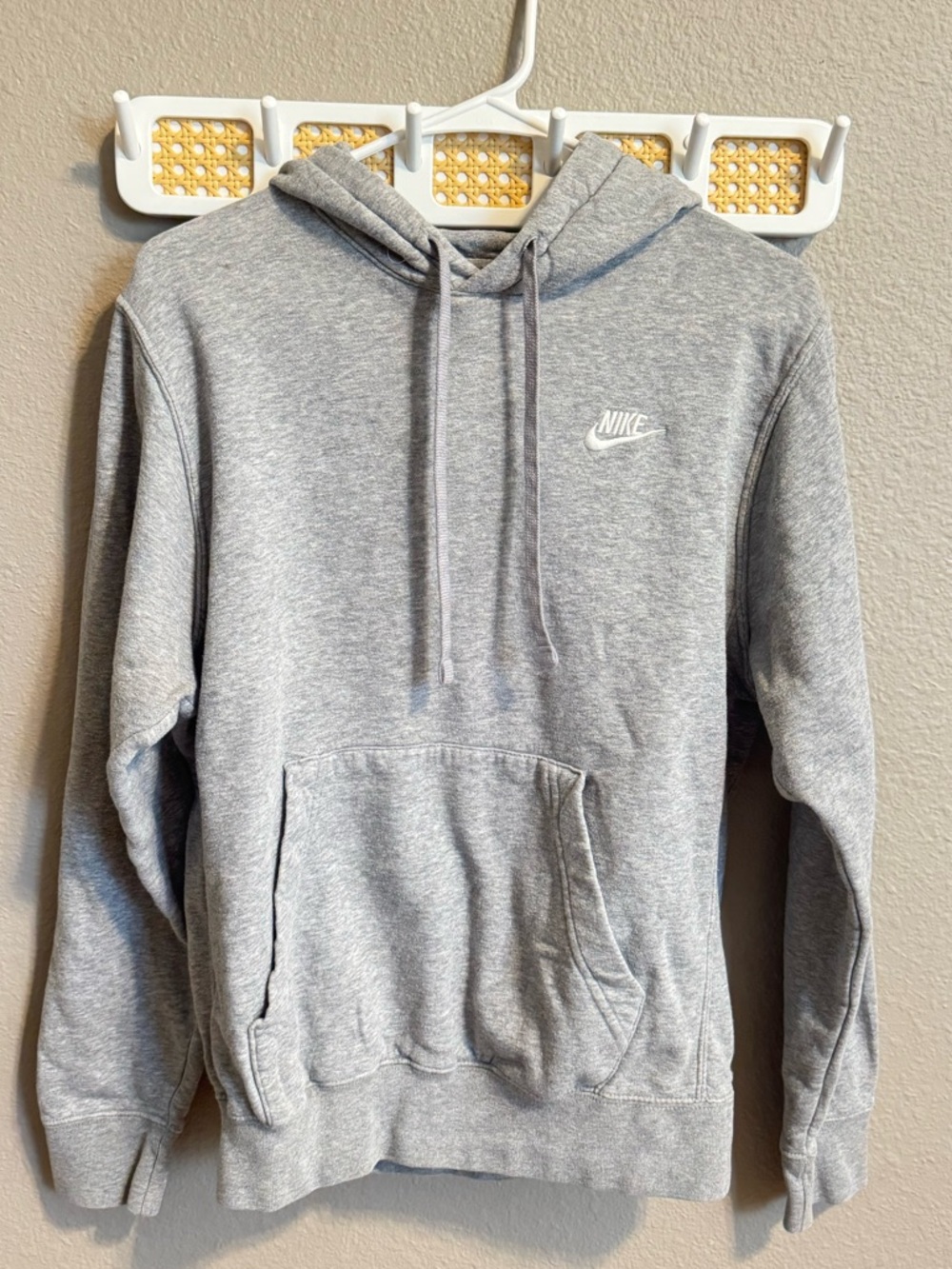 Nike Women’s Grey Logo Pullover Hoodie